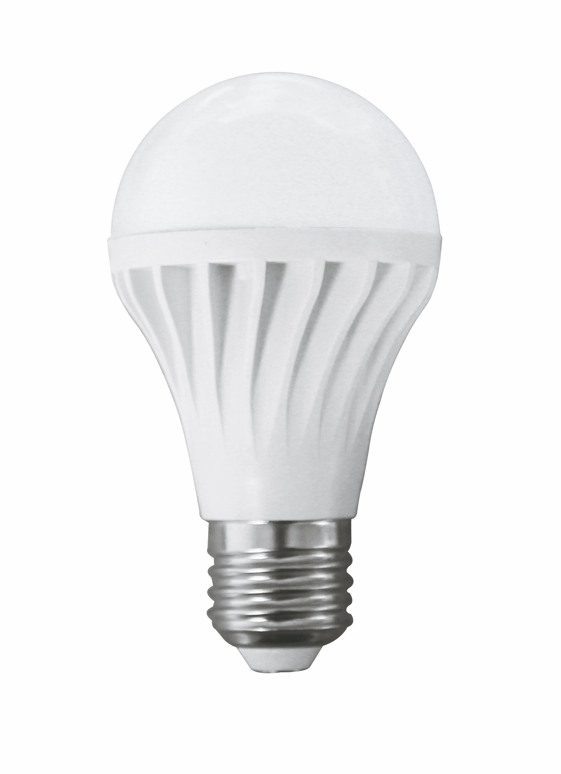 TUV CE ROHS GS new cooling plastic light led bulb 7W factory