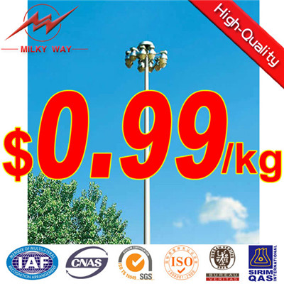 high mast lighting manufacturers with pole