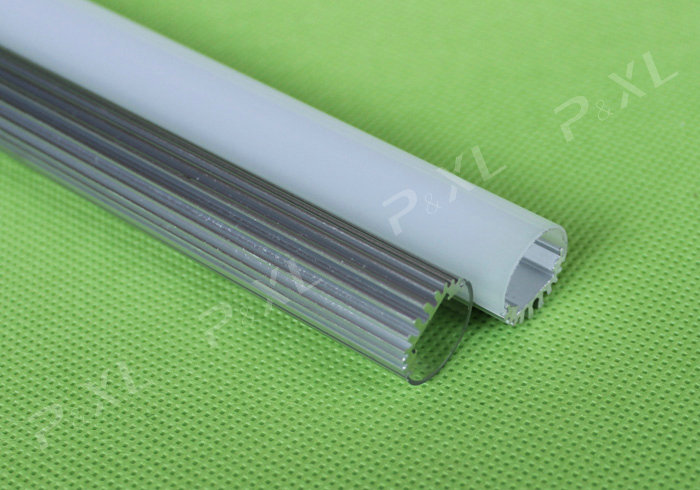 led tube frost PC cover,Dont glue