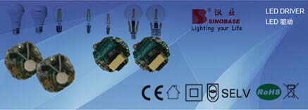 LED Driver - Constan Current for LED bulb / Filament lamp - 2.7-5.1W - Non-Isolated type