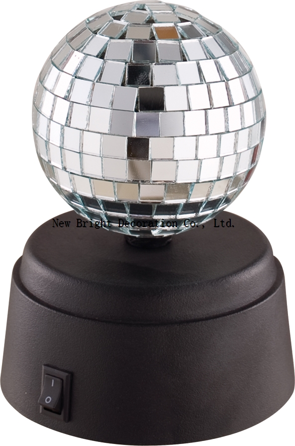B/O Mini Mirror Ball Disco
