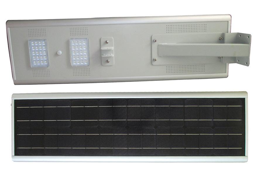 40W DC12V integrated solar street light with motin sensor