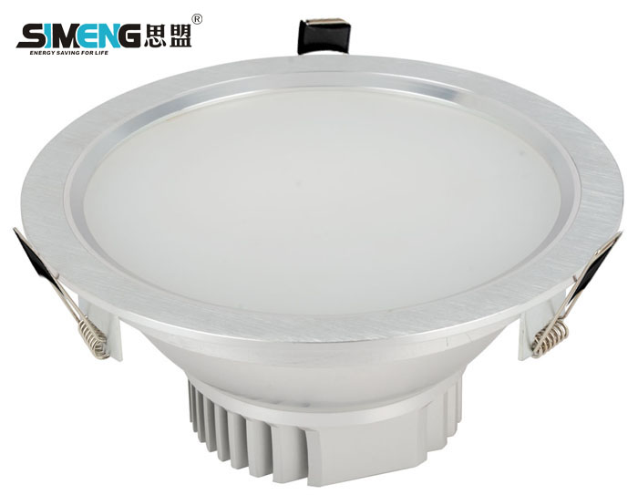 The 5 inch LED 9*1W 12*1W lamp sales in high-grade shell fittings Simmeng finished