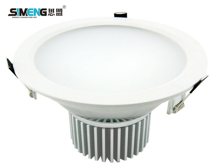 The 6 inch LED 9*1W 12*1W lamp sales in high-grade shell fittings Simmeng finished 