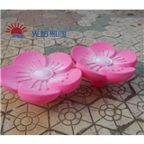 beautiful plastics pink durable flower supplier