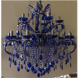Blue Crystal Pendant Lamp