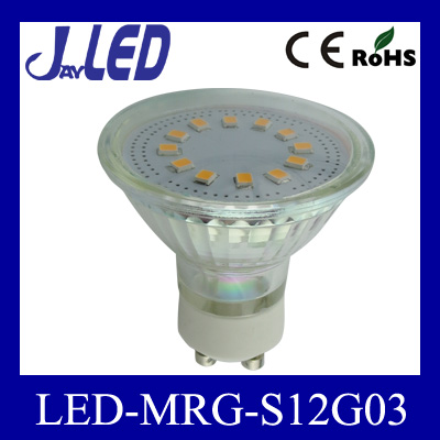 LED bulb spotlight gu10 3W Ra80 CE