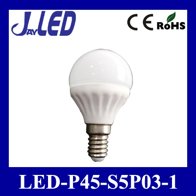 LED P45 bulb 3W 4W 5W 6W E14 CE/Rohs