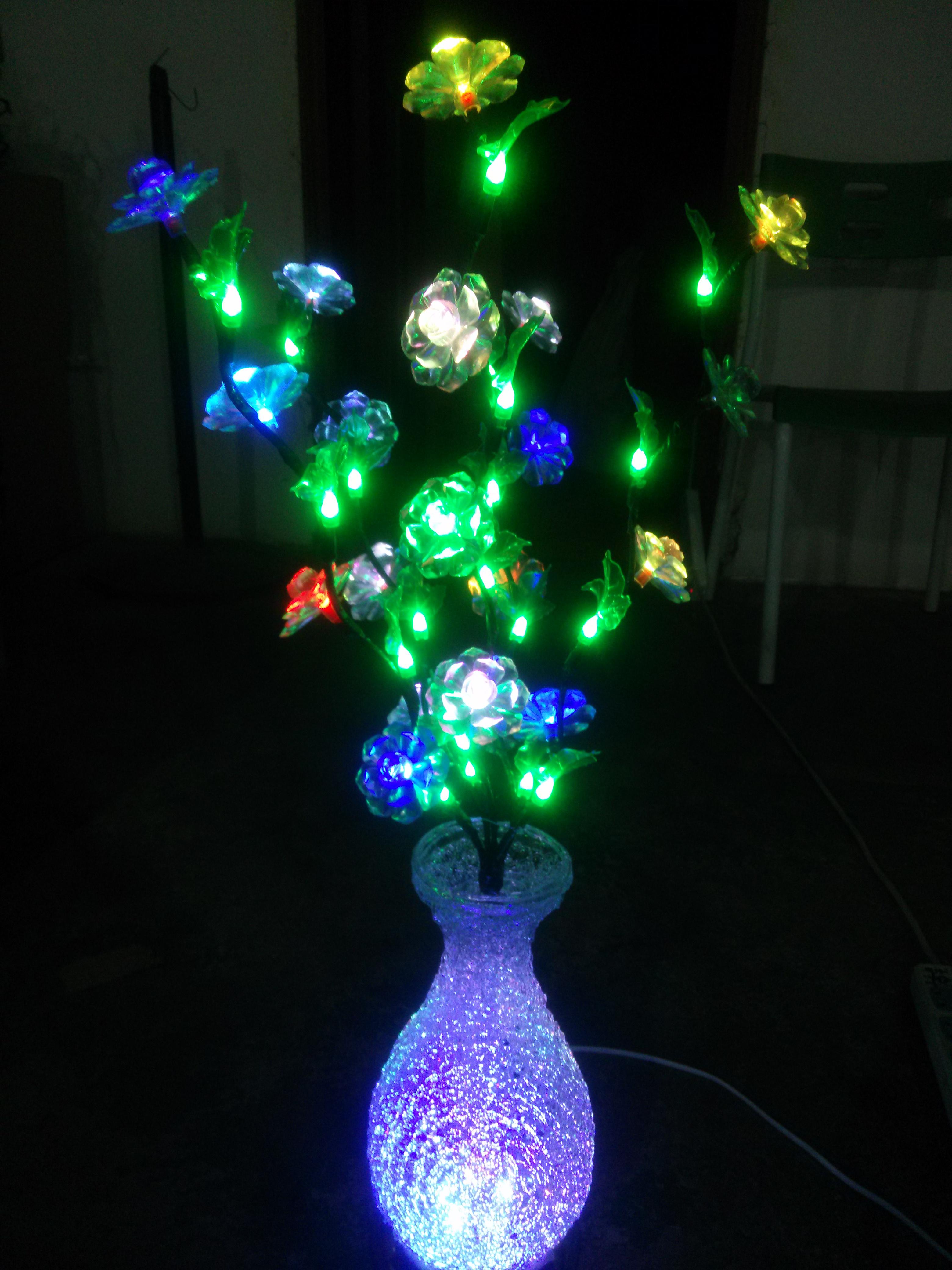 flower light for home decor