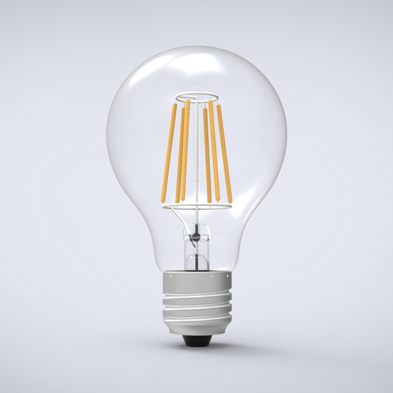 6w indoor led filament bulb