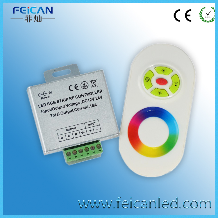  RF Wireless Touching LED Remote Controller