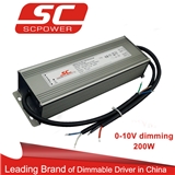200W 12V 0-10V PWM dimming LED driver