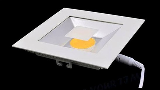 New products on China market 5 W square led downlight