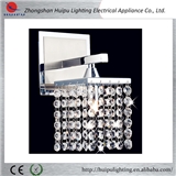 Modern style crystal bead stainless steel wall lamp