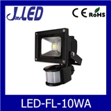 LED flood light 10W COB IP65 sensor