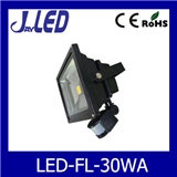 LED flood light 30W COB IP65 sensor