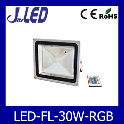 LED flood light 30W COB RGB IP65 
