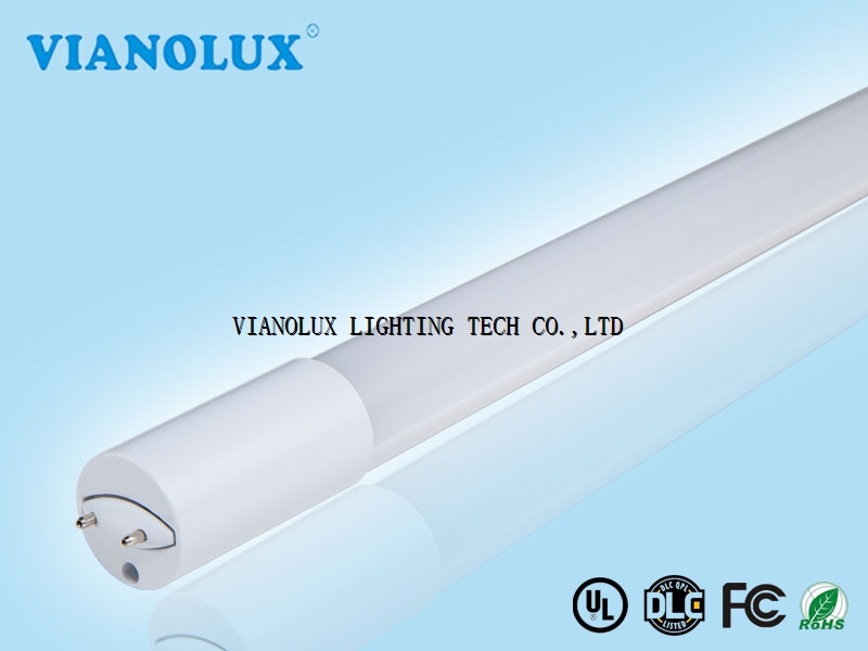 New UL LED T8 Double End AC Input 100-110lm/w