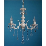 classic Iron based and aluminum body chandelier