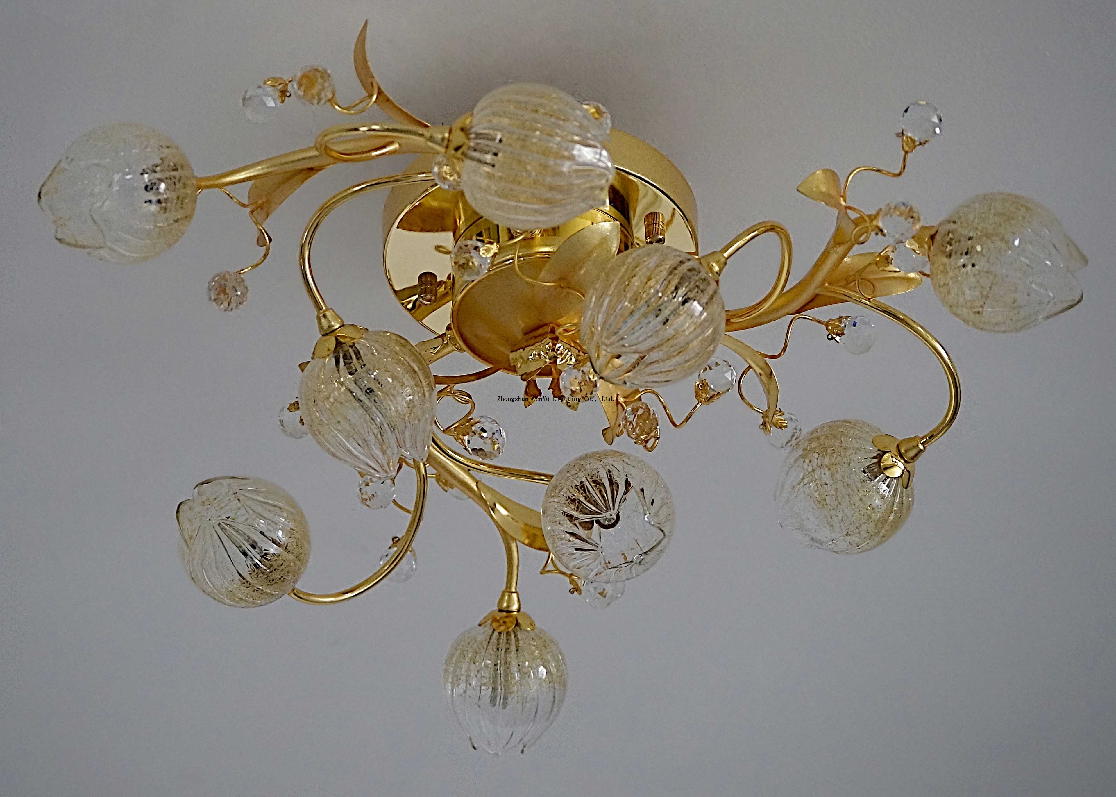 24k gold dle east style chandelier