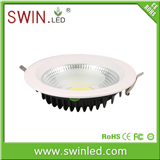 Dimmable PF>0.9 COB 30W epistar chip led downlight 