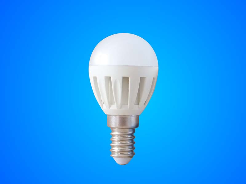 LED Plastic G45 Bulbn GPO3-KB