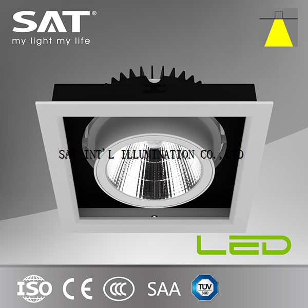 CE/SAA/CB Listed 35W Square LED Ceiling Grille Light