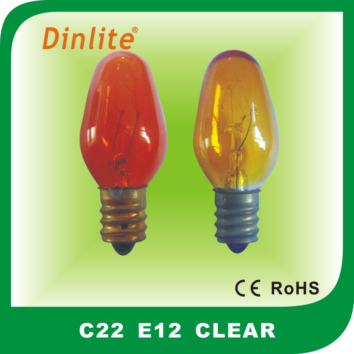 C22 E12 Color Candle Bulbs Decorative Lights Supplier&Manufacturer