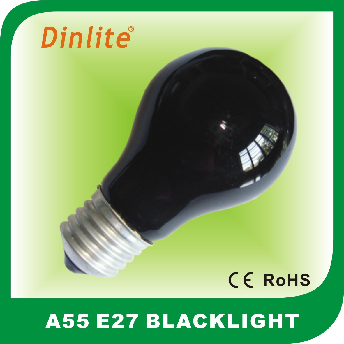 A55 Blacklight Incandesent Bulb Decorative Lamp Manufacturers