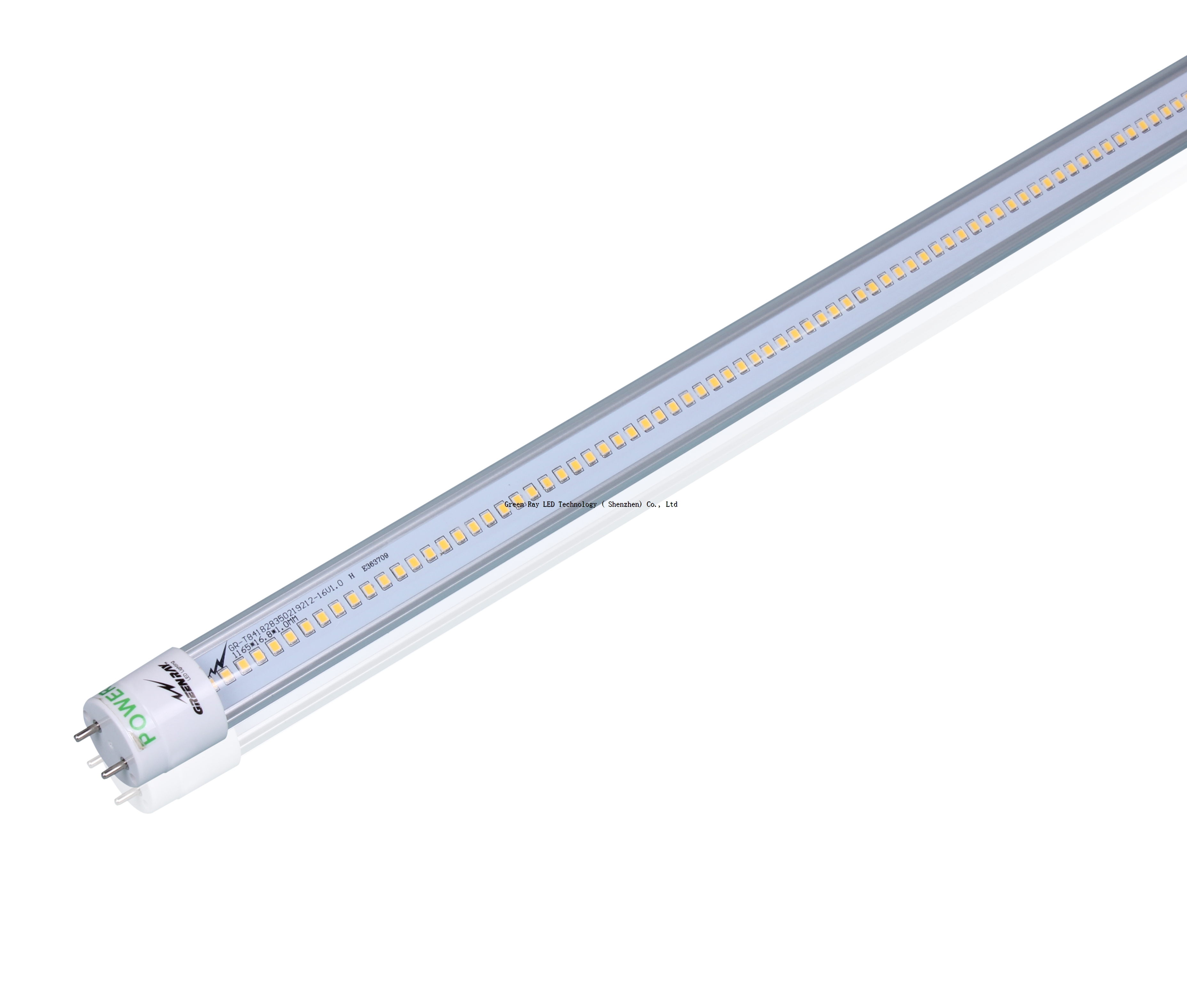 T8 LED tube, 1500mm, 20W,high efficiency 150lm/W, CE\RoHS\UL\DLC certificated, 5 years warranty