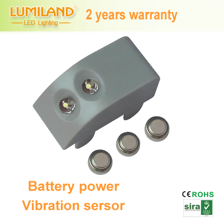LED cabinet lighting with vibration sensor switch-Lumiland