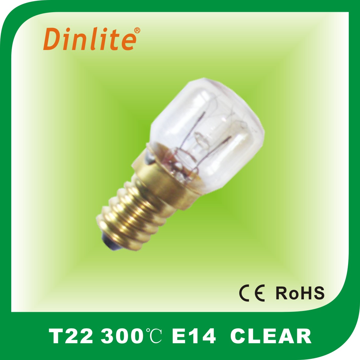 T22 300°C Oven Signal Bulbs Tube Lamps Manufacturer