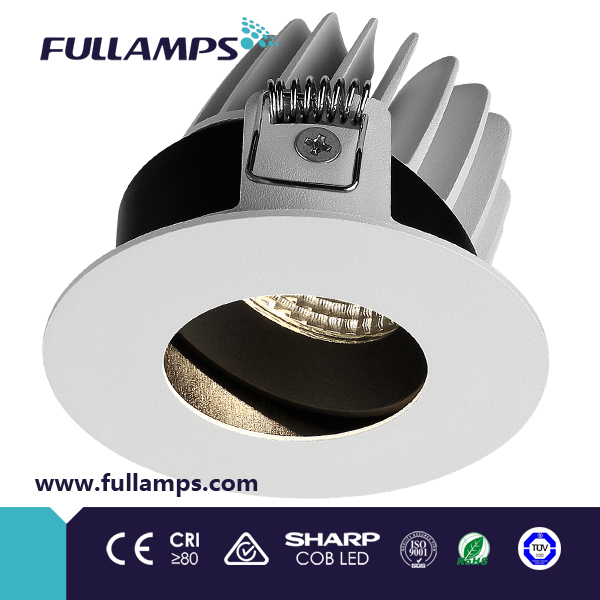FR1014W 10W COB led down light fire rated downlight