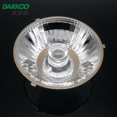 17degree pc material cob led reflector with lens