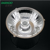 17degree pc material cob led reflector with lens