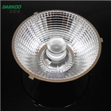 PC material cob led reflector with lens 30degree