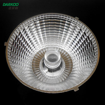 24degree free solder cob led reflector with lens