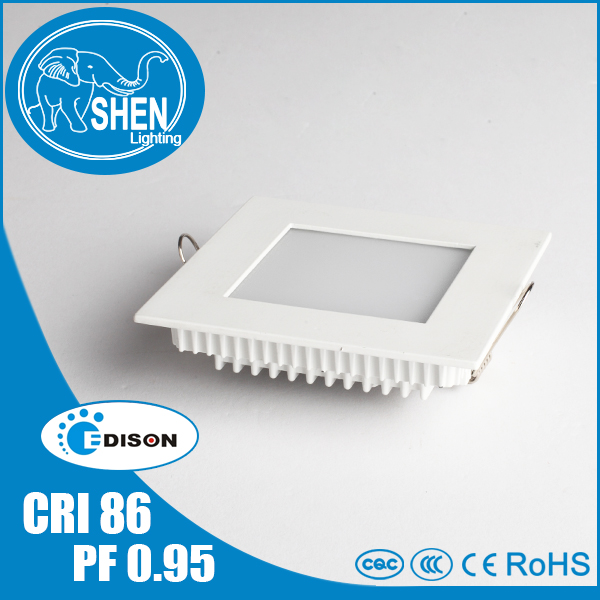 Side led panel light 6W square with CRI85