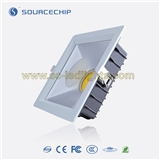 Interior decoration 10W LED downlight square