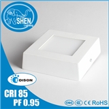 Surface led panel light 8W square with CRI85
