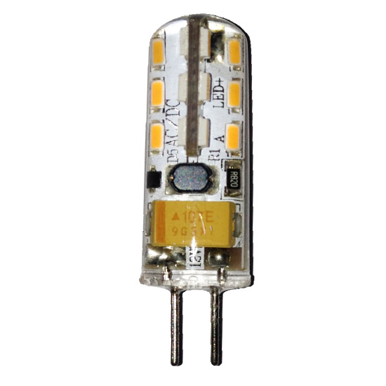12V G4 Silicone LED Bulb SMD2835 SMD3014 LED Corn Lamp for Chandelier Crystal Lamp
