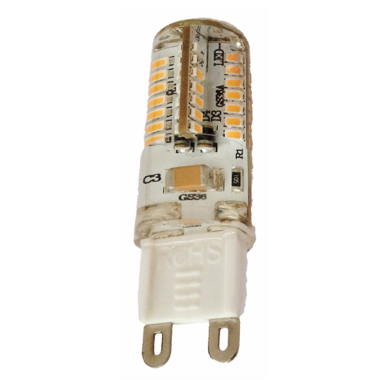 220V G9 Silicone LED Bulb SMD2835 SMD3014 LED Corn Lamp for Chandelier Crystal Lamp