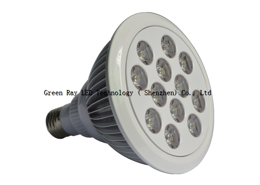 LED par light,par 30, 12W 80Ra, 75lm/W, 3 years warranty