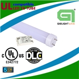 1200MM 18W 20W 3000K,5000k, G13 BASE DLC UL compatible Electronic ballast t8 led tube with 5 years 