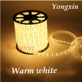 220V 4 Wire Led Rope Light Warm White Made in China