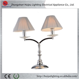 2014 professional design 2 heads table lamp