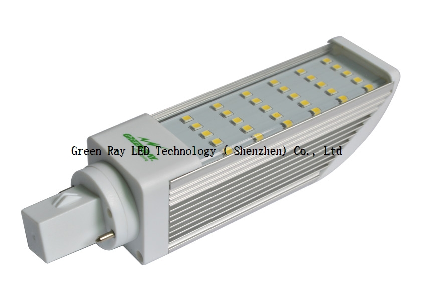 LED plug light G24, 10W 80Ra 100lm/W, long lifespan 50,000 hours