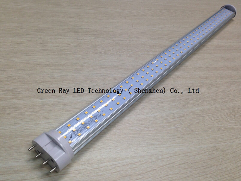LED plug light 2G11, 22W 80Ra 120lm/W, long lifespan 50,000 hours