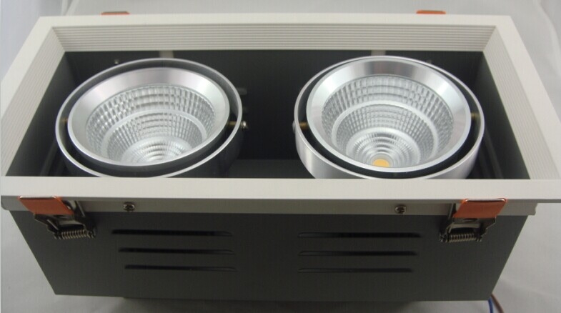 twins grille downlight