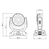 Moving Head Light Series--iShow 3610 FZ 